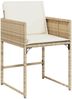 vidaXL Garten Essgruppe 5 pcs Beige Poly-Rattan 3380731 Bild 5
