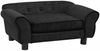 vidaXL Hundesofa Schwarz 72x45x30 cm Plüsch 171038 Bild 2