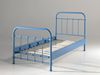 Metallbett Karlyn 210x98x111 Einzelbett Metall Blau Bild 3
