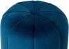 Pouf SELBY Samtstoff Blau Bild 4