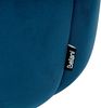 Pouf SELBY Samtstoff Blau Bild 5