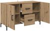 Sideboard, Kommode Artisan-Eiche 100 x 36 x 60 cm Holzwerkstoff j953p Bild 5