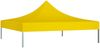 vidaXL Partyzelt-Dach 2x2 m Gelb 270 g/m² 315348 Bild 3