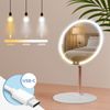 CLP Schminkspiegel Streep LED-Beleuchtung 3 Lichtfarben dimmbar mit USB-Kabel,weiß Bild 4