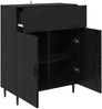vidaXL Sideboard Schwarz Eichen-Optik 69,5 x 34 x 90 cm Holzwerkstoff 882301 Bild 5