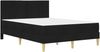 vidaXL Bettrahmen Schwarz 120 x 200 cm Polyester 3414951 Bild 3