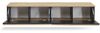Lowboard >Lorena< stehend / hängend, schwarz, Artisan Eiche Dekor - 160x32x31cm (BxHxT) Bild 5