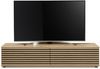 Lowboard >Lorena< stehend / hängend, schwarz, Artisan Eiche Dekor - 160x32x31cm (BxHxT) Bild 4