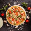 Relaxdays Pizzastein Set rund Bild 3