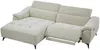 Vente-unique - CLIMOTA Sofa Stoff Weiß - B 176 cm x H 76 cm x L 266 cm Bild 5