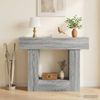 vidaXL Graues Sonoma 101 x 30 x 74 cm 899950 Bild 4