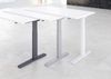 Sitz-Steh-Schreibtisch elektrisch 120x80 cm Weiß/Graphit Bild 2