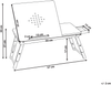 Klappbarer Laptoptisch ORGE Hellbraun 57 cm 35 cm Bild 2