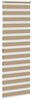 vidaXL Doppelrollo Sandbraun 75x200 cm Stoffbreite 70,9 cm Polyester 4014568 Bild 4