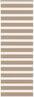 vidaXL Doppelrollo Sandbraun 75x200 cm Stoffbreite 70,9 cm Polyester 4014568 Bild 1