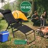 aktivshop Gartenstuhl mit Liegefunktion bis 110kg, Sonnenliege, Gartenliege, 59 × 117 × 80 cm Bild 4