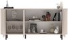 OTTO home Sideboard Lido, 181 cm breit, 3 Türen, Anrichte, Kommode, Stauraumschrank, Formgebogenes MDF, Stirnseiten mit Rundung, Push-to-open, Metallfüße Bild 4