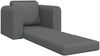 vidaXL Schlafsofa Dunkelgrau 98 x 71 x 83 cm Stoff 4106656 Bild 3