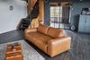 KAWOLA Sofa BODHI 3-Sitzer Leder hellbraun 80 x 110 x 242 cm Bild 4