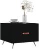 vidaXL Couchtische 2 Stk. Schwarz 50x50x40 cm Holzwerkstoff 829335 Bild 3