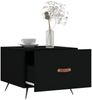 vidaXL Couchtische 2 Stk. Schwarz 50x50x40 cm Holzwerkstoff 829335 Bild 4