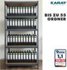 Karat Schwerlastregal Grizzly, 8 Größen, 5 Fachböden, Regal, Lagerregal, Traglast bis 1500 kg Bild 4