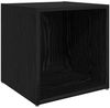 vidaXL TV-Schrank Set 8 pcs Schwarz Eichen-Optik Holzwerkstoff 3393274 Bild 5
