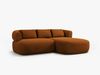Micadoni 5-Sitzer Ecksofa Jenny Kleine Version Rechts Samt Salvador Terrakotta Bild 2