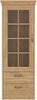 Vitrine >Kalamaria< in Waterford Eiche - 74,9x205,1x47cm (BxHxT) Bild 2