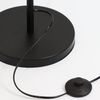 ZMH Stehlampe Modern Wohnzimmer Stehleuchte - Standleuchte aus Stoff mit E27 Fassung Max. 40W Schwarz Gold Stern Design Lampenschirm 144cm Standlampe für Schlafzimmer Kinderzimmer Flur Café Bild 5
