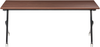 Zusammenklappbarer Schreibtisch BENDI Dunkelbraun 180 cm 60 cm Bild 4