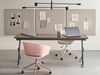 Zusammenklappbarer Schreibtisch BENDI Dunkelbraun 180 cm 60 cm Bild 3