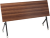 Zusammenklappbarer Schreibtisch BENDI Dunkelbraun 180 cm 60 cm Bild 5