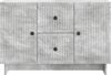 vidaXL Sideboard Betongrau 89 x 34,5 x 60 cm Holzwerkstoff 893968 Bild 4