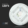 LED Deckenlampe, Weiß, Abstrahlwinkel 120°, D 35 cm Bild 4