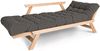 Marior HOME 'ALLEGRO' Klappsofa, Buchenholz, Unbehandelt, Asche Bild 2