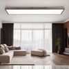 LED Deckenpanel, Holz-Optik, Fernbedienung, CCT, L 120 cm Bild 2