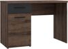 FORTE 'Jacky' Schreibtisch 110x53 cm in Schlamm- und Schwarzeiche Bild 3
