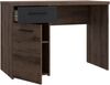 FORTE 'Jacky' Schreibtisch 110x53 cm in Schlamm- und Schwarzeiche Bild 5