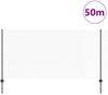 vidaXL Zaun mit Pfosten Grau 3336897 Bild 3