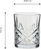 ECHTWERK Whiskyglas Tumbler Set ca. 330ml, 4-tlg, Glas, mit Schliffoptik und Reliefstruktur Bild 4