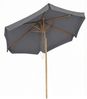 Sekey Balkonschirm Ø 200 cm Sonnenschirm Holzoptik Gartenschirm für Terrasse und Hof, LxB: 200,00x220,00 cm, Stabiler Sonnenschirm knickbar, UV Schutz 50+ Bild 2