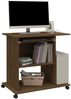 vidaXL Schreibtisch Braun Eichen-Optik 80x50x75 cm Holzwerkstoff 815545 Bild 4