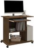 vidaXL Schreibtisch Braun Eichen-Optik 80x50x75 cm Holzwerkstoff 815545 Bild 5