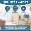 Albatros Esszimmerstühle MILANO 6er Set, Beige - Polsterstuhl mit Kunstleder-Bezug, Modernes Stilvolles Design am Esstisch - Küchenstuhl oder Stuhl Esszimmer mit hoher Belastbarkeit 110kg Bild 4