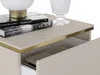 Vente-unique - VUKIA Bedside table Holz, Platte Beige - B 36,8 cm x H 50 cm x L 50 cm Bild 5