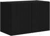 vidaXL TV-Wandschrank Schwarz 59,5 x 31 x 40 cm Holzwerkstoff 892331 Bild 2