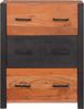 vidaXL Sideboard 3 pcs Braun 110 x 30 x 75 cm Massivholz Akazie 3321524 Bild 4