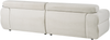 Sofa 3-Sitzer HOVDEN Stoff Cremeweiß Bild 5