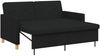vidaXL Schlafsofa Ausziehbar Schwarz Stoff 42033340 Bild 2